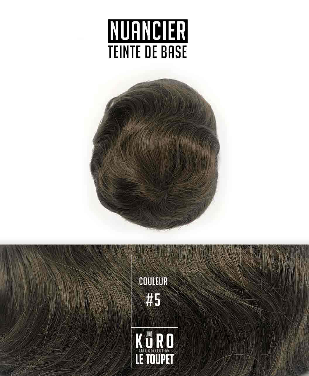 Seiya Complément capillaire 0,08 mm 100% 11 nuancier complément capillaire homme