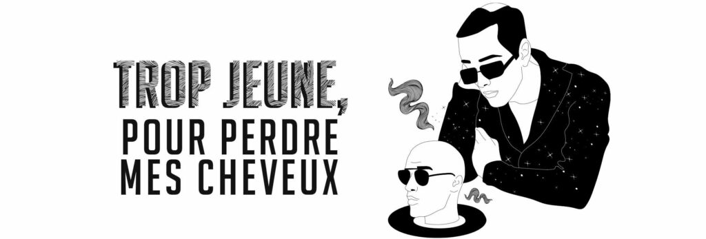 calvitie chez l'homme jeune