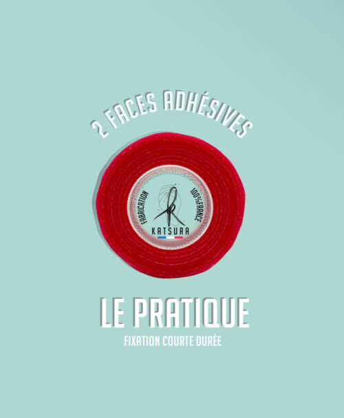 Adhésif AntiTranspirant "Le Pratique" pour toupet perruque adhesif courte duree prothese capillaire perruque