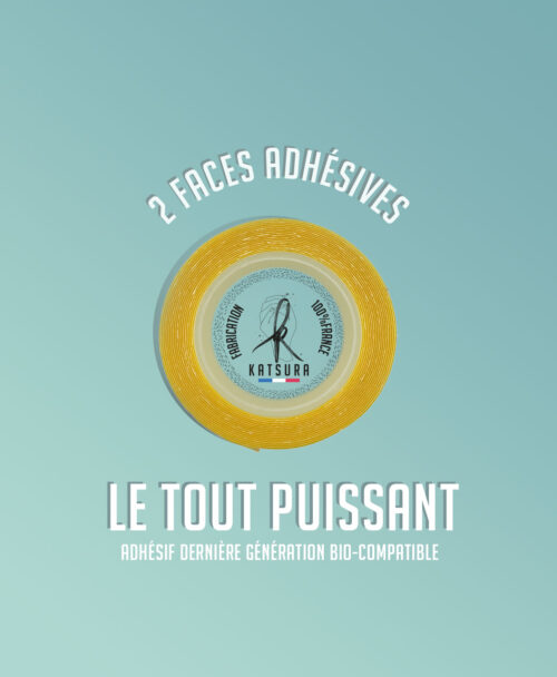 Adhésif "Le Tout-Puissant" pour toupet perruque adhesif tout puissant prothese capillaire perruque