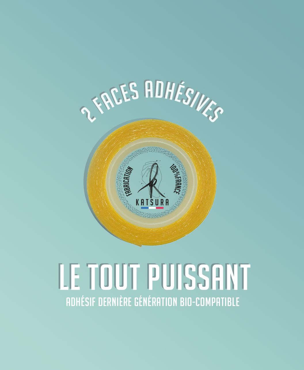 Adhésif "Le Tout-Puissant" pour toupet perruque 3 Adhésif "Le Tout-Puissant" pour toupet perruque