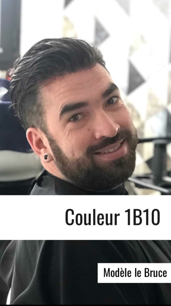 prothèse capillaire homme 1B10
