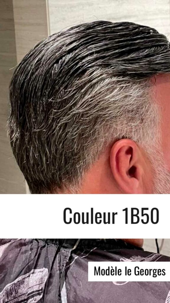prothèse capillaire homme 1B50
