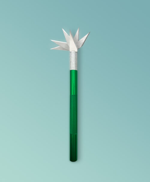 Scalpel et 5 lames de rechange scalpel
