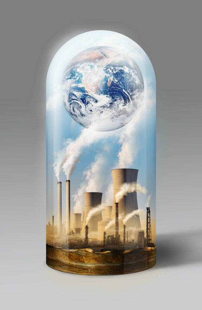changement-climatique-pollution-industrielle pollution Image de Freepik